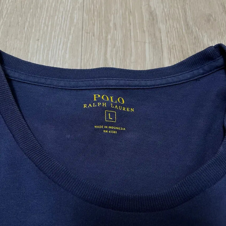 [SOLD OUT] 폴로 랄프로렌 스몰포니 로고 포켓 반팔 티셔츠 [네이비] L/100