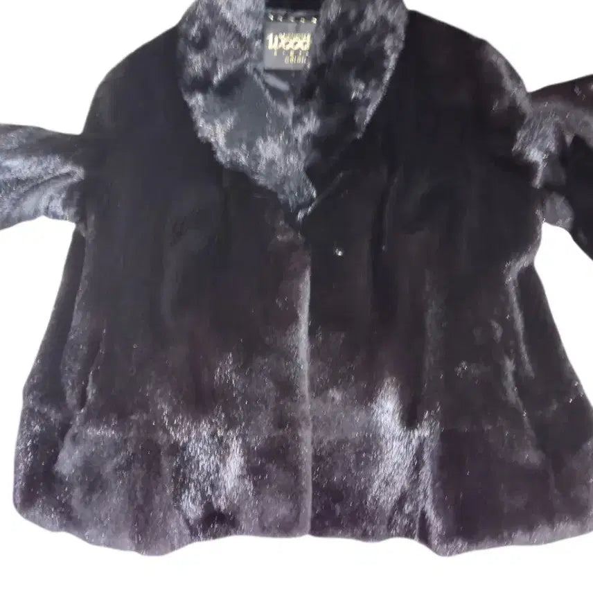 [BUNJANG] Woodan Black Mink Coat / Woodan 모피