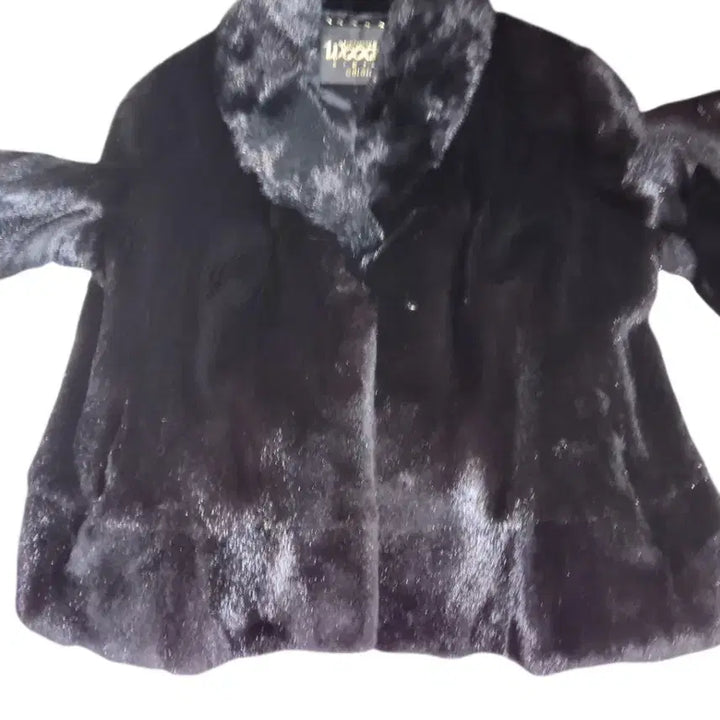 [BUNJANG] Woodan Black Mink Coat / Woodan 모피