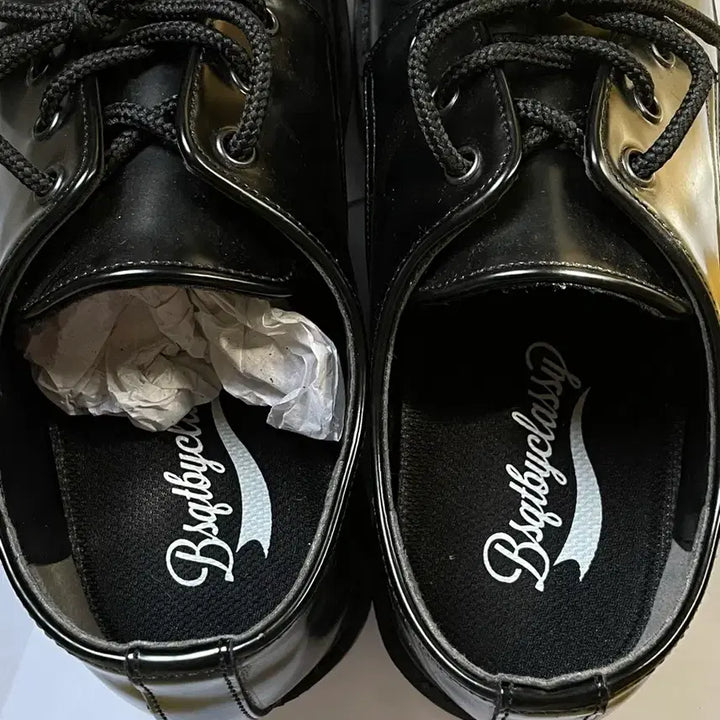 [BUNJANG] Leather Derby Shoes / 새상품 키높이 가죽 더비슈즈