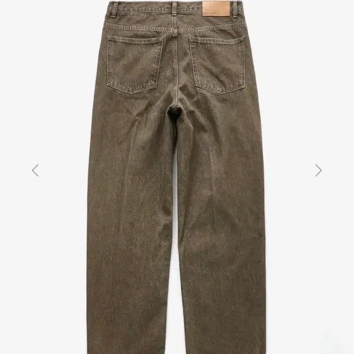 [SOLD OUT] STRAIGHT DENIM PANTS (WASHED BROWN)