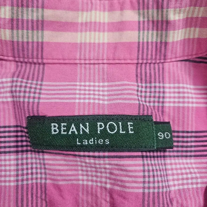 [SOLD OUT] [BEANPOLE] 빈폴 레이디스 여성 체크셔츠 90