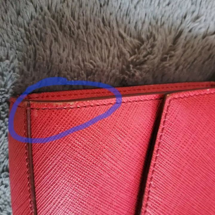 [BUNJANG] Ferragamo Red Gancini Flap Bag / 페라가모 레드 간치니 플랩백