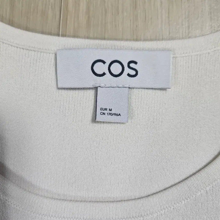 [SOLD OUT] [COS] 코스 아이보리 골지 민소매 M