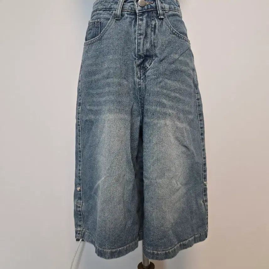 [BUNJANG] Bermuda Denim Shorts / (S)버뮤다 청반바지