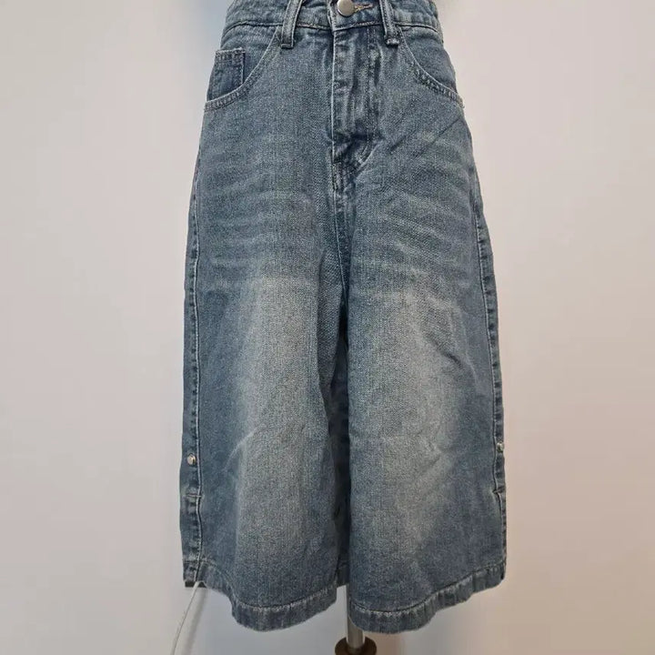 [BUNJANG] Bermuda Denim Shorts / (S)버뮤다 청반바지