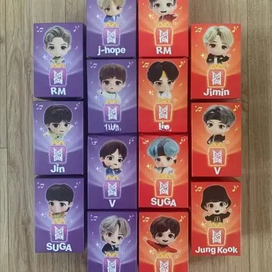 [SOLD OUT] 맥도날드 BTS 피규어 세트(7종)