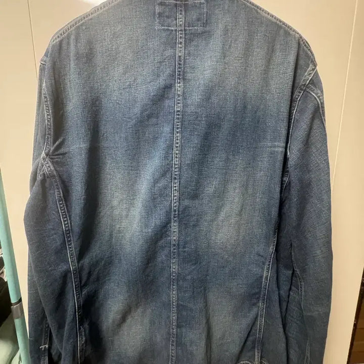 [SOLD OUT] rrl 더블알엘 코튼 리넨 데님 엔지니어드자켓 L사이즈