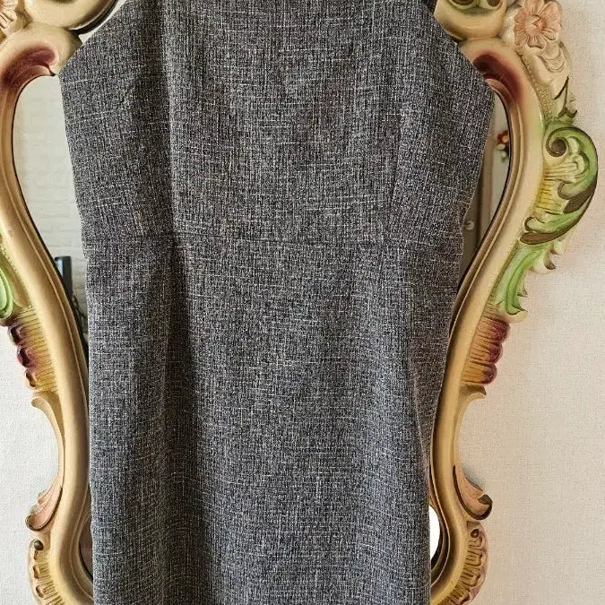 [BUNJANG] V-neck Bustier Dress Gray / 뷔스티에 원피스 그레이