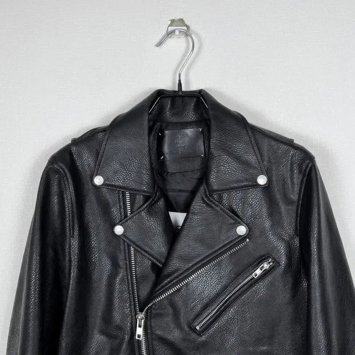 [BUNJANG] Heavy Smoker Leather Rider Jacket Black M / 헤비스모커/가죽 라이더 자켓 블랙 남M 95/라덴