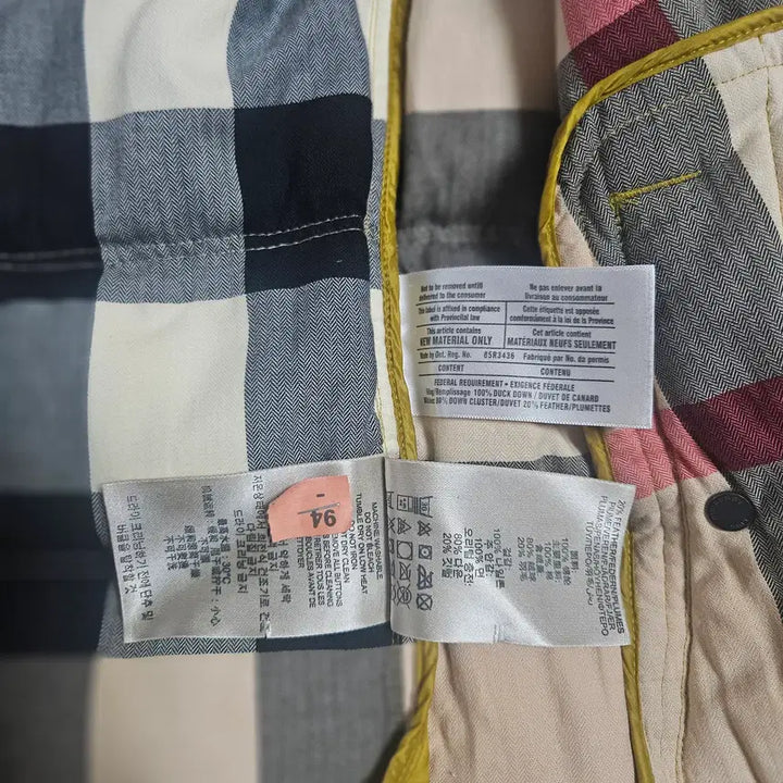 [BUNJANG] Burberry Vest Down Padded Jacket / BURBERRY (버버리) 베스트 다운패딩 (겨자색) 한국사이즈 100