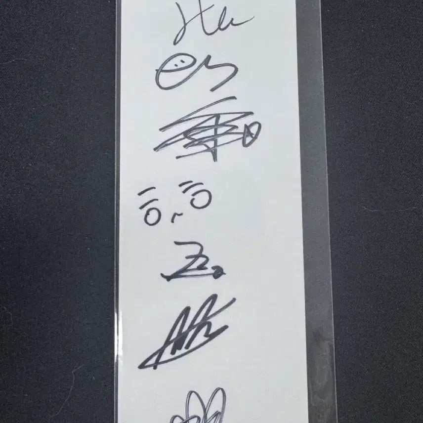 [BUNJANG] RIIZE Wonderkey 4-Cut Live Signed 4-Cut Goods / 라이즈(RISE) 원더케이 네컷라이브 당첨 싸인 네컷 굿즈