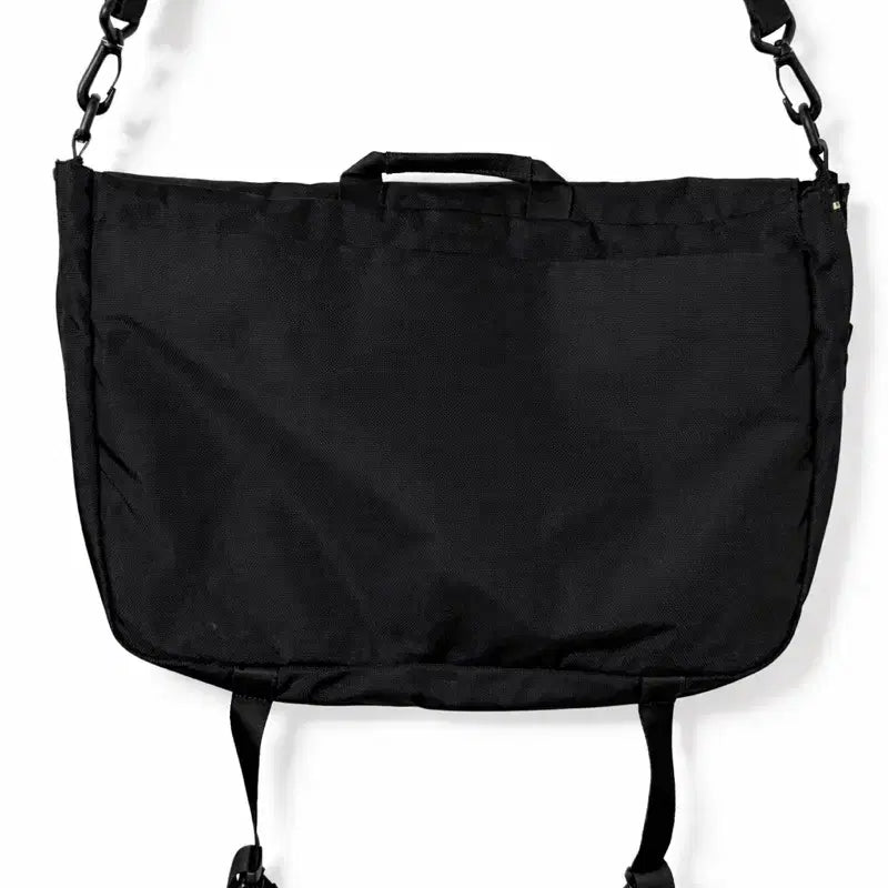 [BUNJANG] Kangol Black Messenger Bag with Mini Pouch Set / 새상품급) 캉골 블랙 메신저백 + 미니 파우치 세트