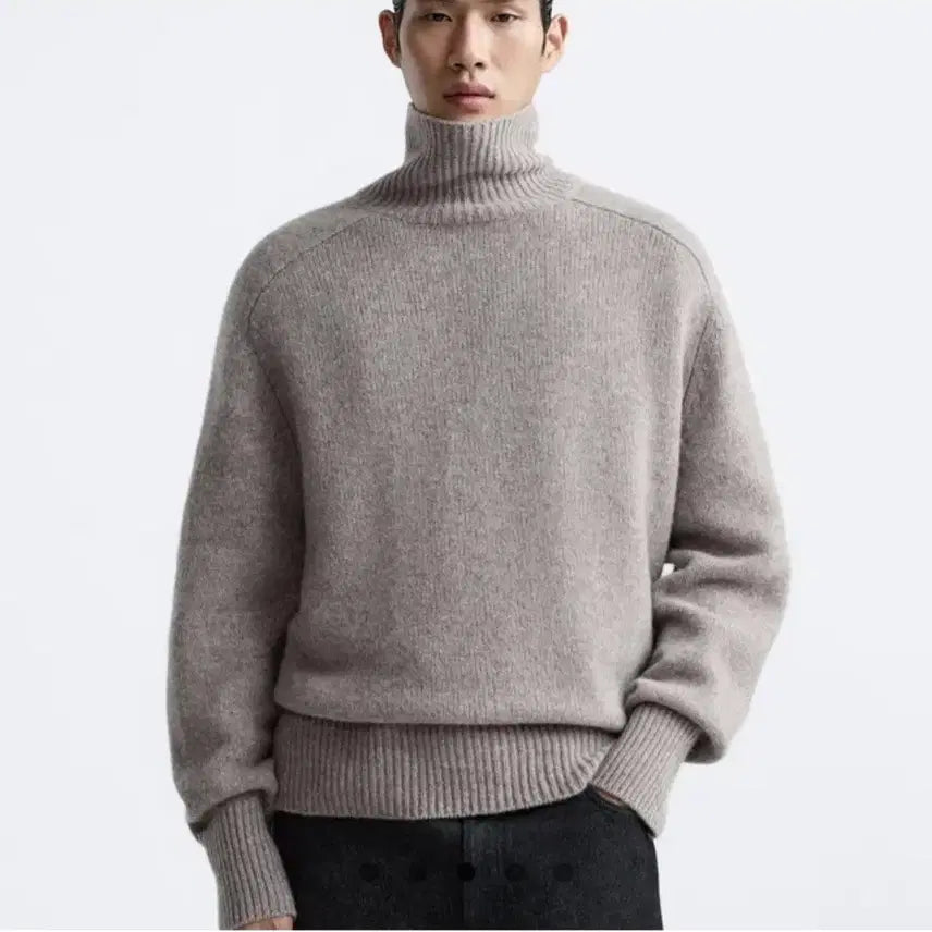 [BUNJANG] Zara Studio Nicholson Turtleneck Knit Sweater / 자라x스튜디오니콜슨 터틀넥 니트