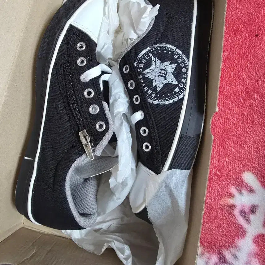 [BUNJANG] Jennings Black Sneakers / 제닝스 블랙 스니커즈