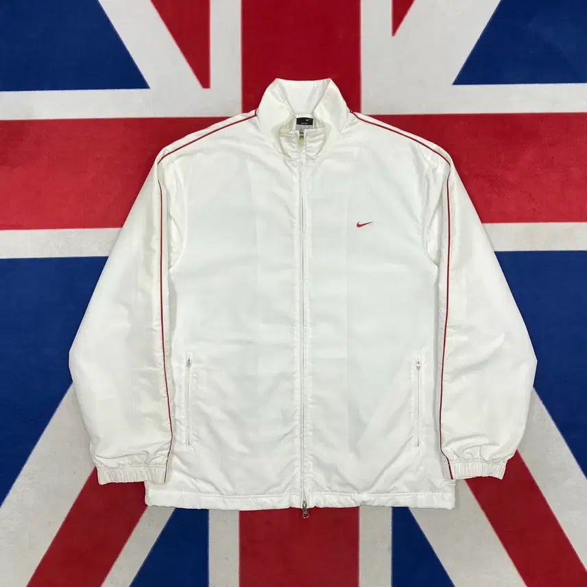 [BUNJANG] Nike 00s White Windbreaker XXL / 나이키 00s 화이트 바람막이 XXL