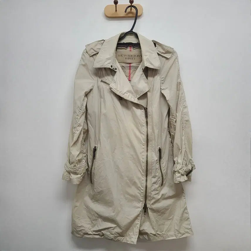 [BUNJANG] Burberry Trench Coat Beige / 버버리 트렌치 자켓 55