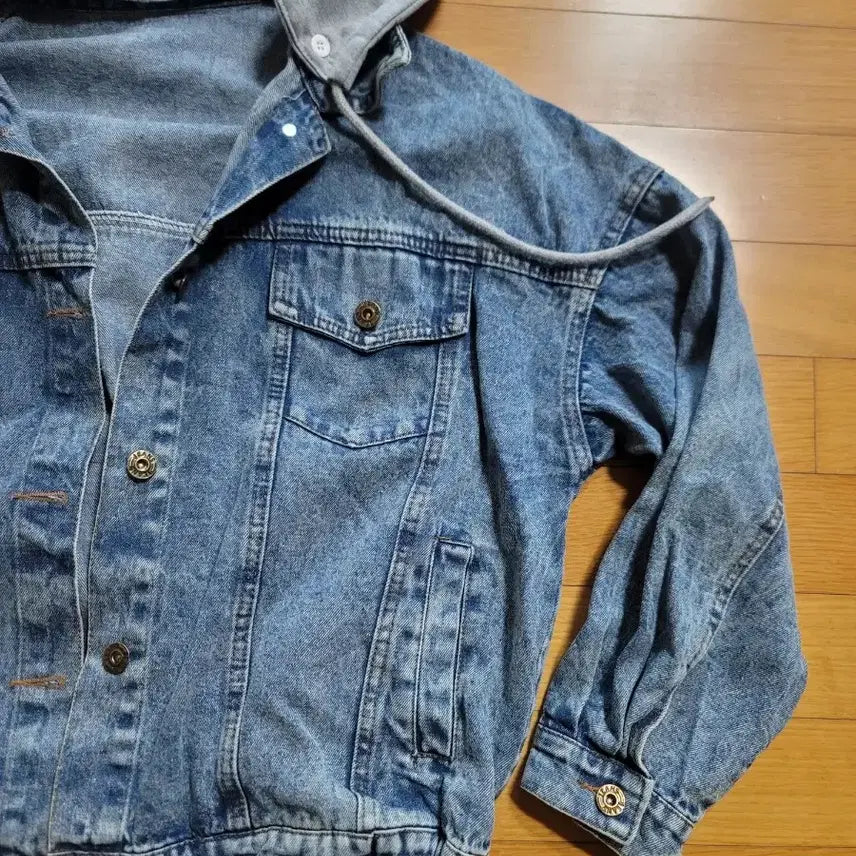[SOLD OUT] 후드 데님 청자켓