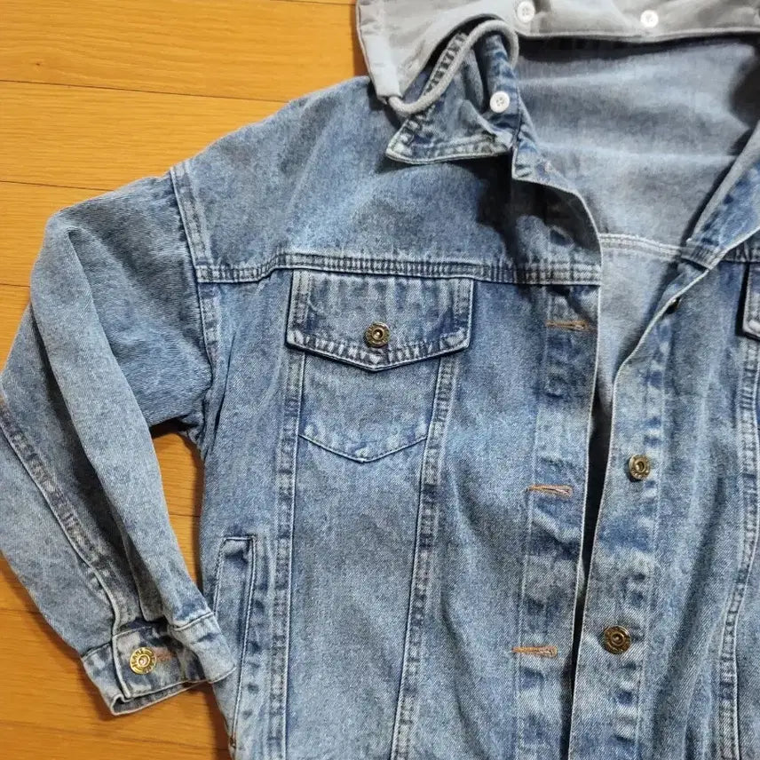 [SOLD OUT] 후드 데님 청자켓