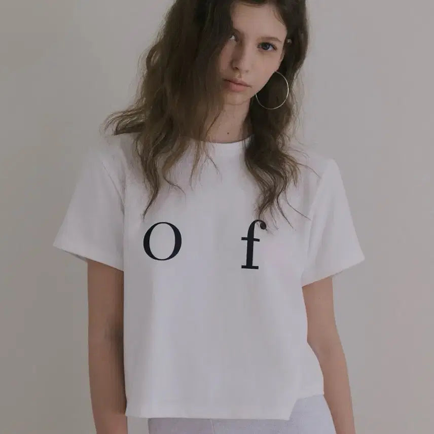 [BUNJANG] Overdue Flare Logo T-shirt White / 오버듀플레어 로고 티셔츠 화이트