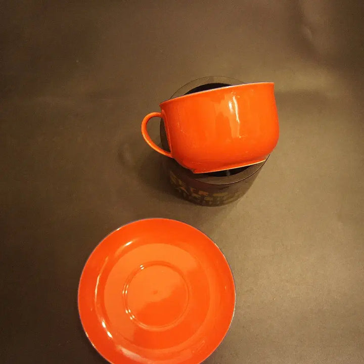 [BUNJANG] Tognana Vintage Coffee Cup Set with Saucers (Set of 3) / 3개세트일괄 차잔 빈티지커피잔 빈티지소품 엔틱접시 빈티지접시 소품UU