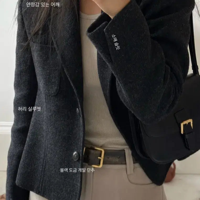 [BUNJANG] GED Jane Wool Jacket / 택포) 게드 제인 울 자켓 GED JANE WOOL JACKET