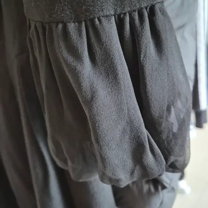 [BUNJANG] Renny Ron Black Dress / 레니본 블랙 원피스. 54사이즈 연주회 드레스