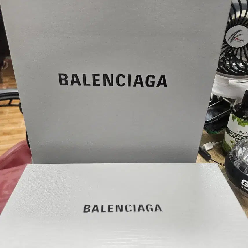 [BUNJANG] Balenciaga BB Monogram Classic Socks Black / 발렌시아가 BB 모노그램 클래식 양말 블랙