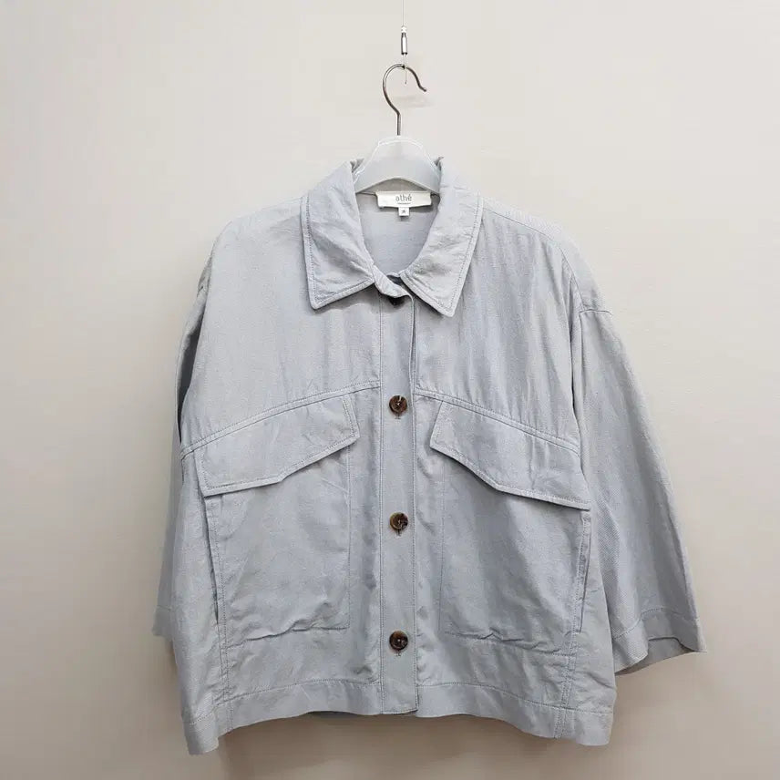 [SOLD OUT] 아떼 2021 코튼 블렌드 셔츠 자켓 36사이즈