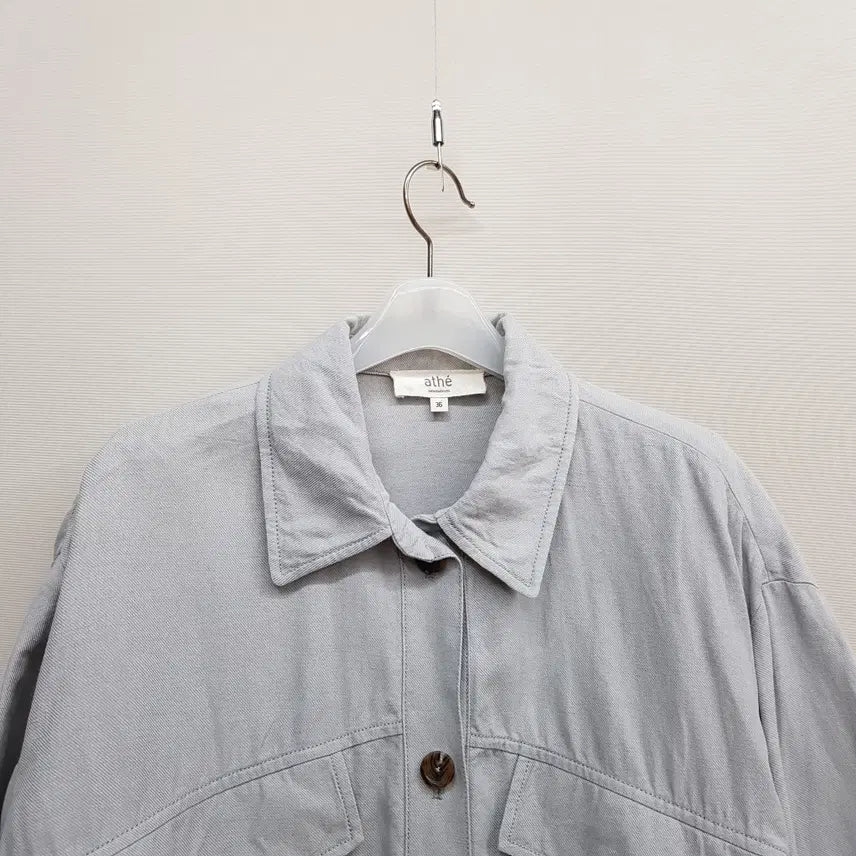 [SOLD OUT] 아떼 2021 코튼 블렌드 셔츠 자켓 36사이즈