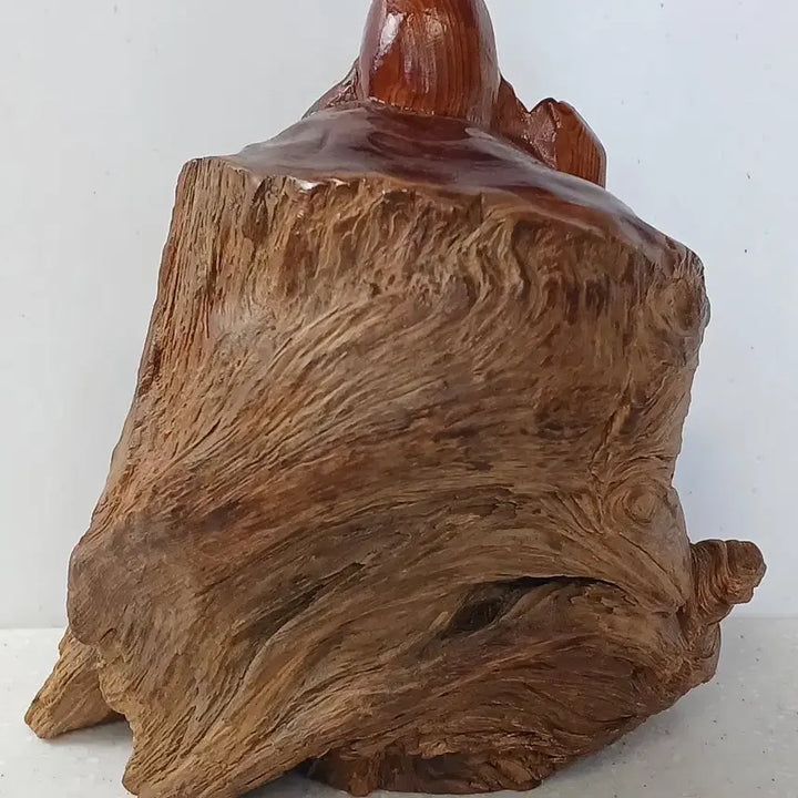 [BUNJANG] Pine Root Wood Statue / 근대사 수집 소나무 관솔 원목 포대화상 조각상