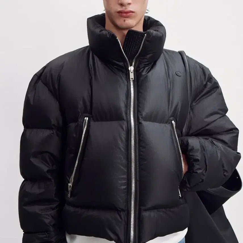 [BUNJANG] RECTO Shining Goose Down Padded Jacket S / [S] 렉토 샤이닝 구스다운 패딩