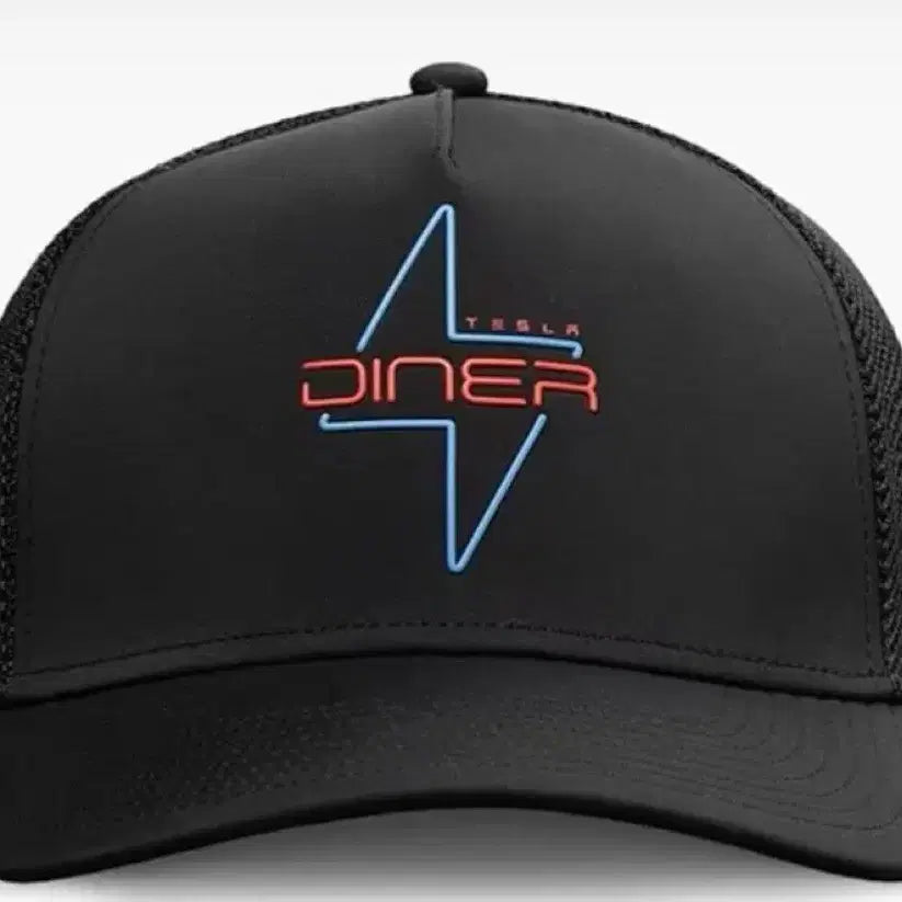 [BUNJANG] Tesla Diner Mesh Back Ball Cap / 테슬라 다이너 모자