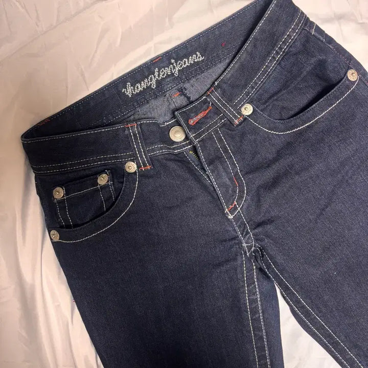 [BUNJANG] HANG TEN Dark Indigo Bootcut Denim Jeans / 행텐(HANG TEN) 다크인디고 부츠컷 데님