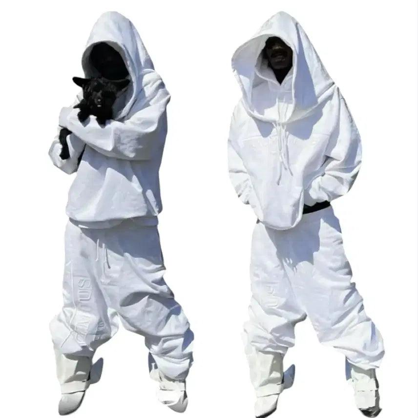 [BUNJANG] Anonymous Club White Sweatpants (Size S) / [오늘만 이 가격] 어나니머스 클럽 화이트 스웨트 팬츠 [S]