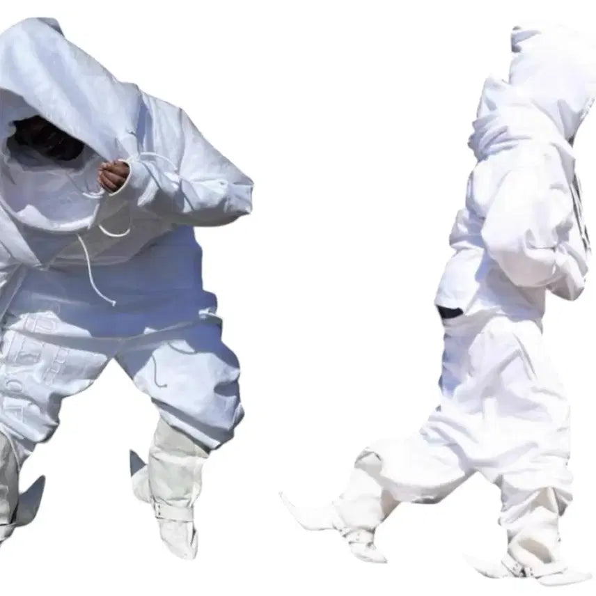 [BUNJANG] Anonymous Club White Sweatpants (Size S) / [오늘만 이 가격] 어나니머스 클럽 화이트 스웨트 팬츠 [S]