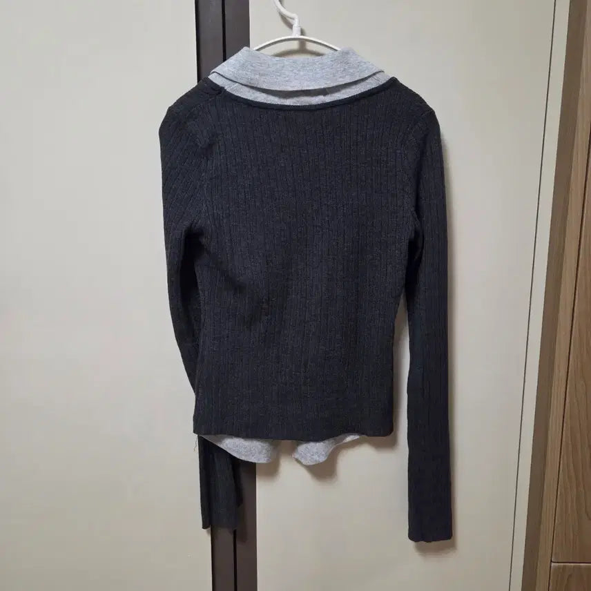 [SOLD OUT] 트위 투톤 레이어 니트