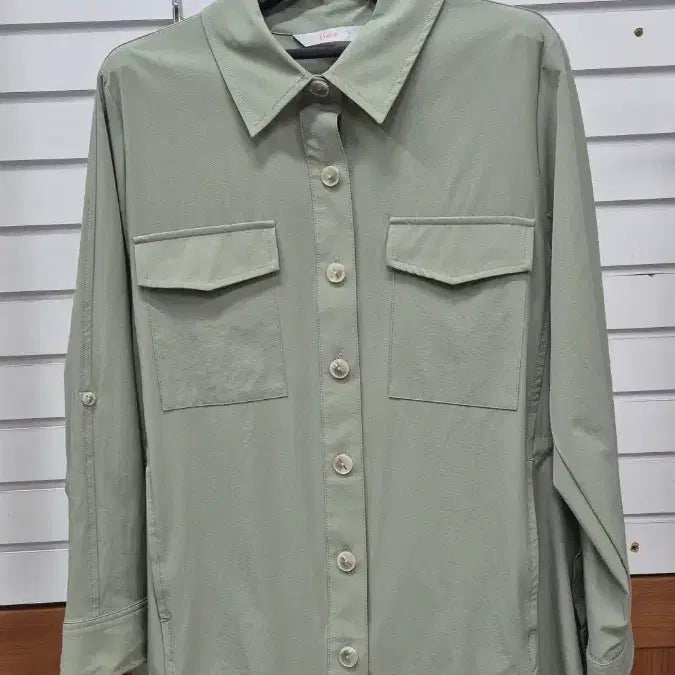 [BUNJANG] SOUP Khaki Oversized Shirt Jacket with Pockets / soup 쟈켓