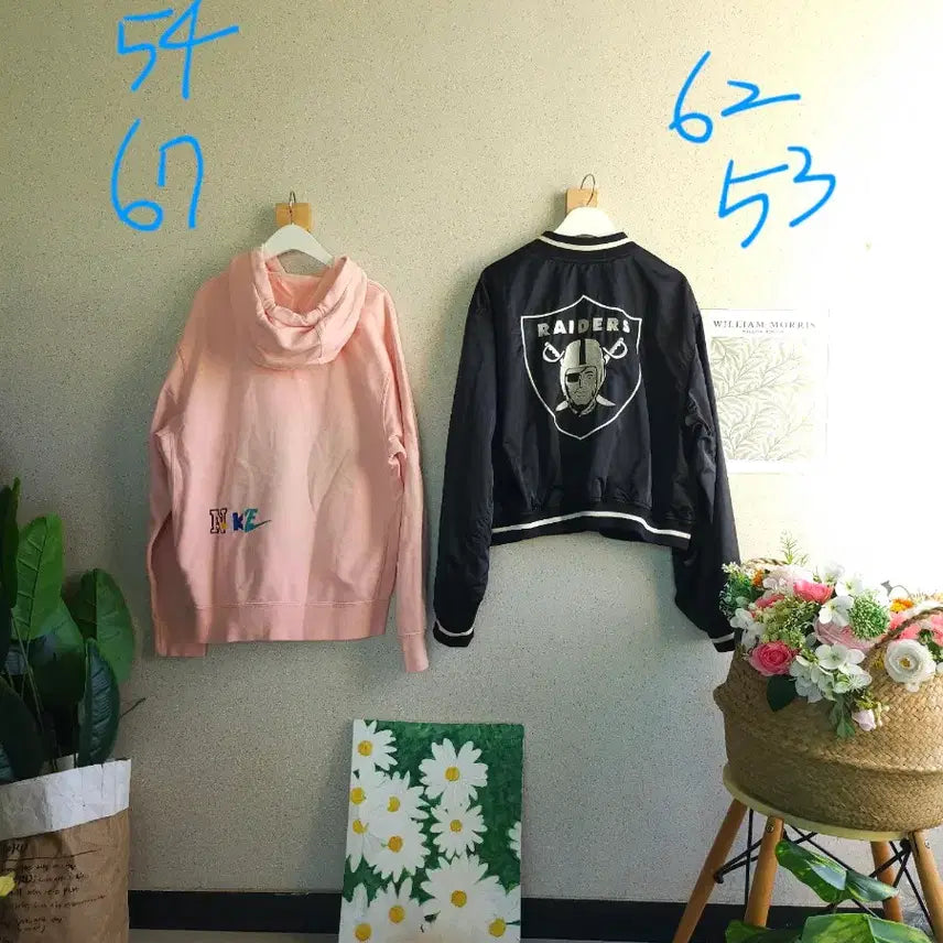 [BUNJANG] H&amp;M Raiders Stadium Jacket / H&amp;M x NFL 레이더스 스타디움 자켓 M