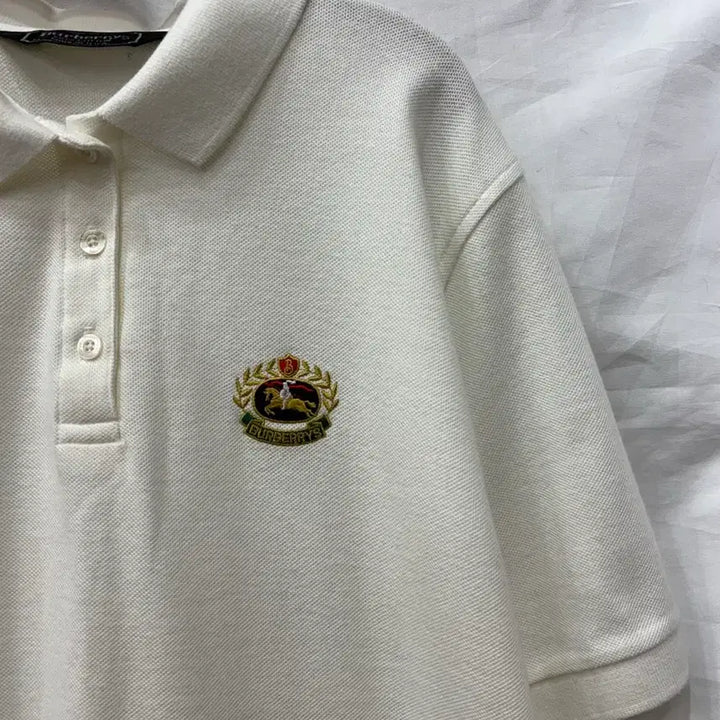 [SOLD OUT] 버버리 화이트 카라티 95사이즈(정품)