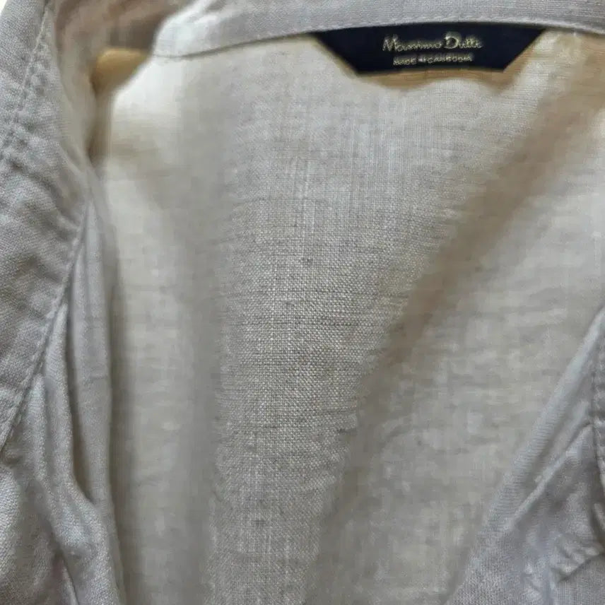 [SOLD OUT] Massimo Dutti 린넨 셔츠 베이지