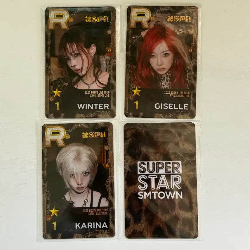 [SOLD OUT] 에스파 투어 포카 슈스엠 일괄