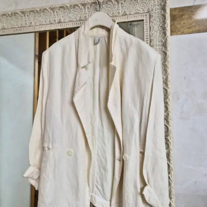 [SOLD OUT] 아이보리 린넨 여름 자켓