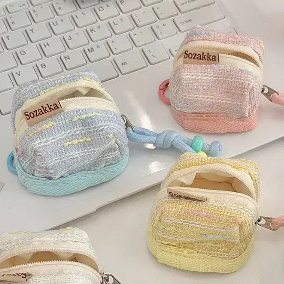[BUNJANG] Mini Backpack Coin Purse Keychain / 미니 백팩 동전 지갑 키링