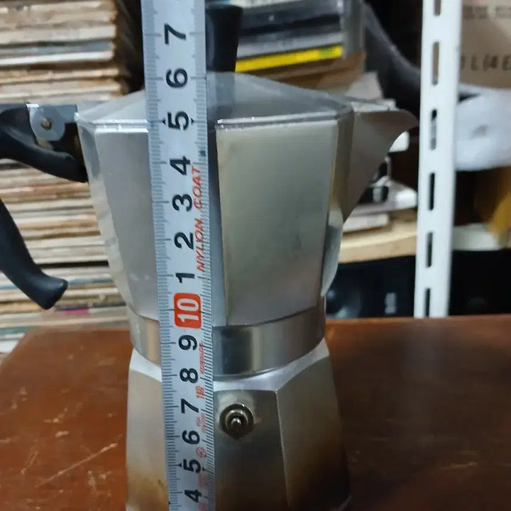 [BUNJANG] Vintage Aluminum Moka Pot Coffee Maker / 빈티지 알루미늄 모카포트 커피메이커