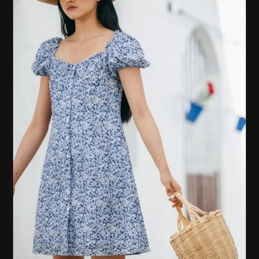 [BUNJANG] Huwais One-Piece Dress / 호와스 원피스