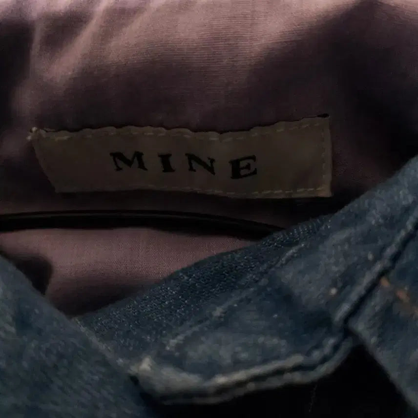 [BUNJANG] MINE Denim Short-Sleeve Shirt Jacket / MINE 데님 반팔 셔츠 자켓