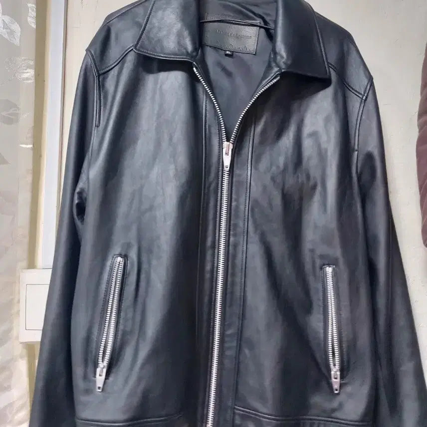 [SOLD OUT] 메종드옴므 블랙 가죽 자켓