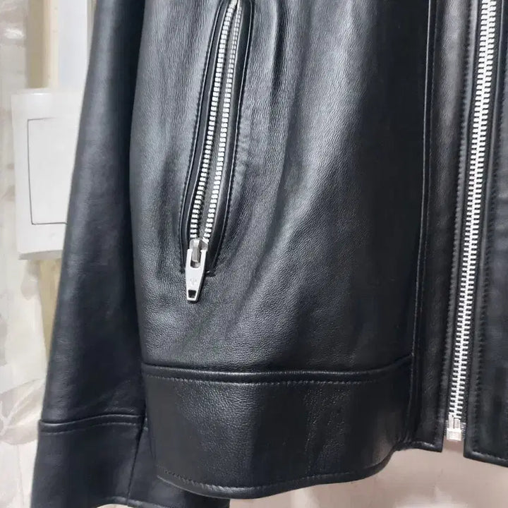 [SOLD OUT] 메종드옴므 블랙 가죽 자켓