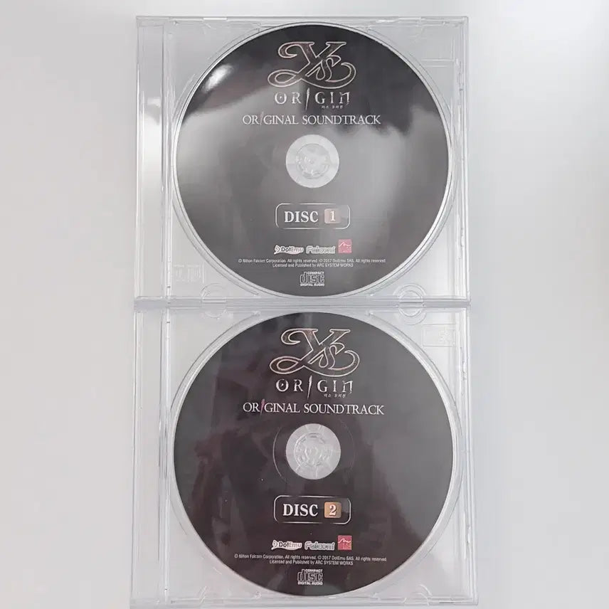 [BUNJANG] Ise Origin Limited Edition Original Soundtrack CD Set / 이스 오리진 한정판 특전 오리지널 사운드트랙 Disk 1, 2 CD